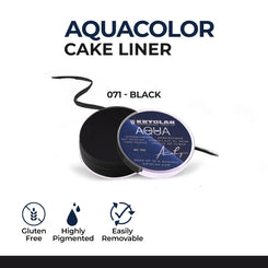 Black Aqua Colour Liner