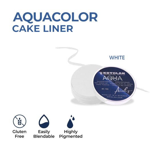 White Aqua Colour Liner